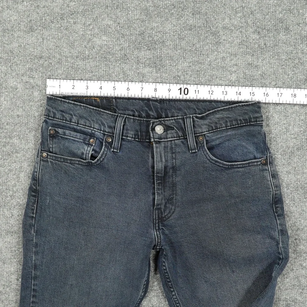 Levis 511 Jeans Mens 31x28 Blue Slim Fit Tapered Leg Stretch Denim Dark Wash